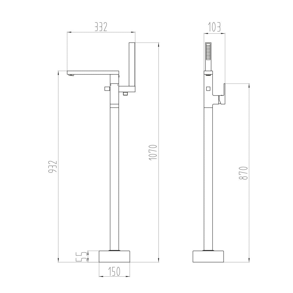 Bath Shower Mixer