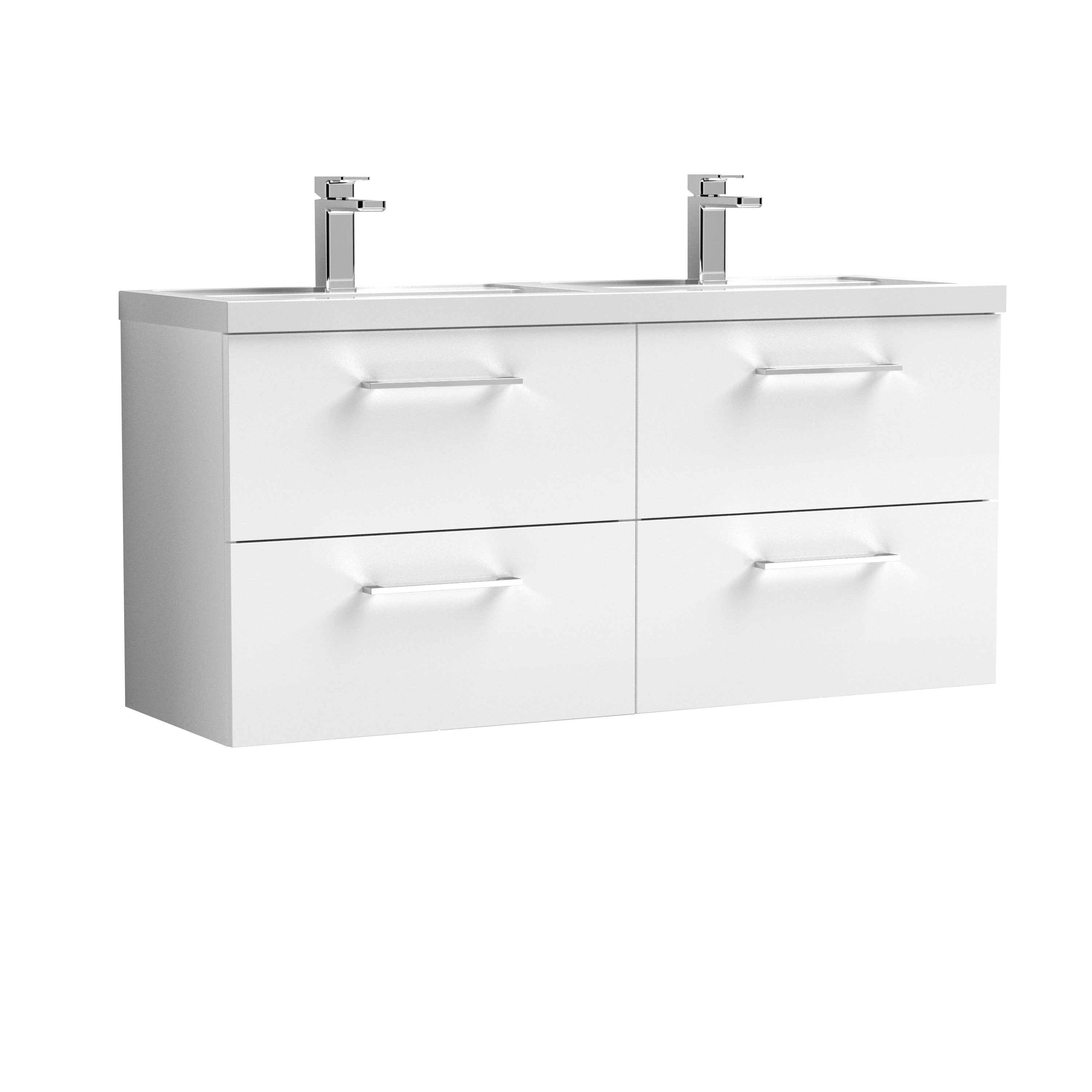 Reina 1200mm Wall Hung 4-Drawer Vanity