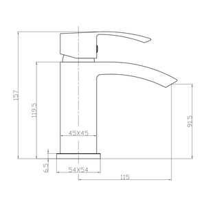 Enzo Basin Mixer