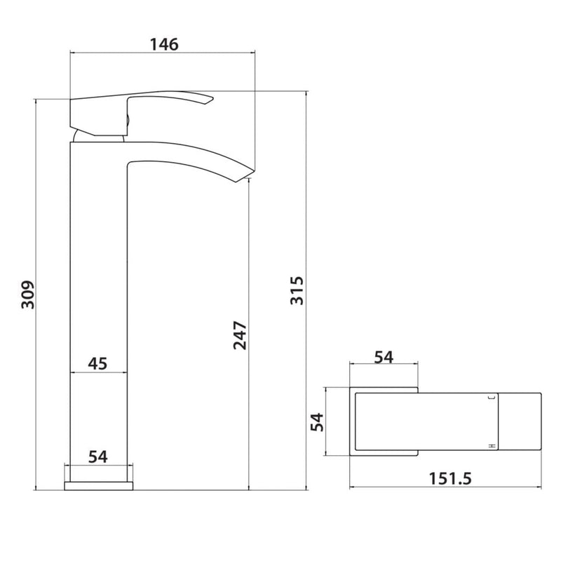 Enzo Basin Mixer
