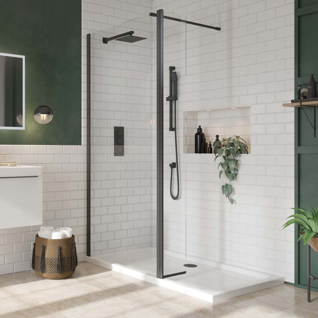 800 Pivot Door Black