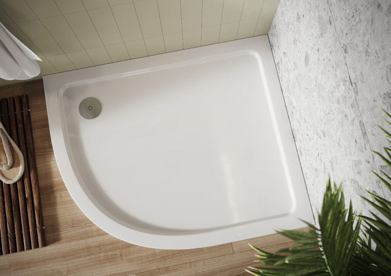 900X760 Offset Quadrant Tray (Left Hand)