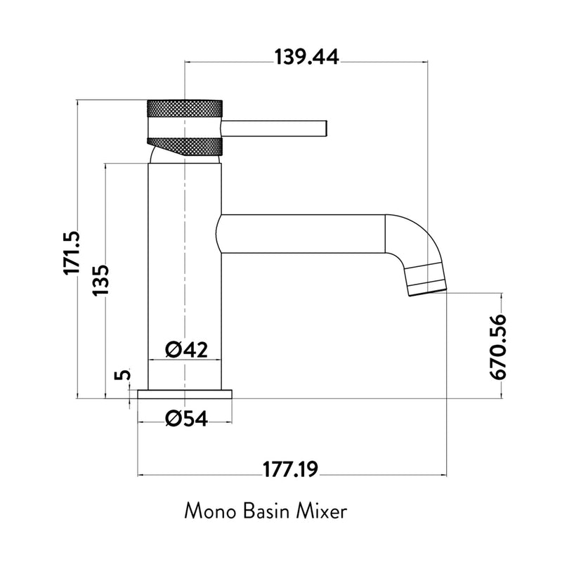 Alpha Basin Mixer
