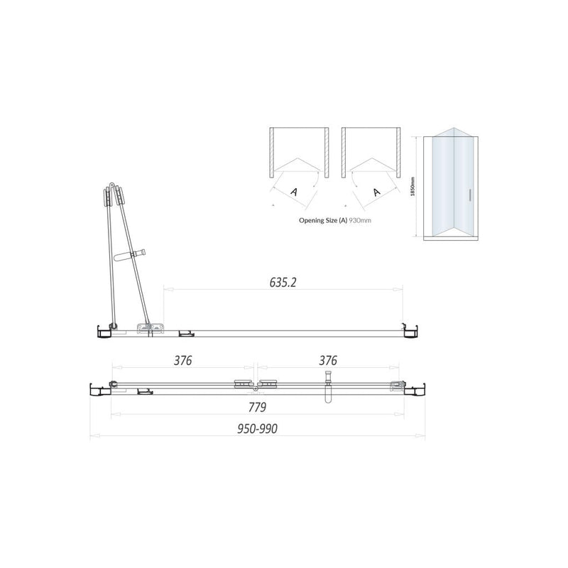 1000 Bifold Door