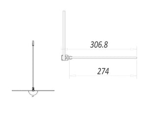 300 Flipper Panel Chrome