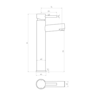 Presley Tall Basin Mixer